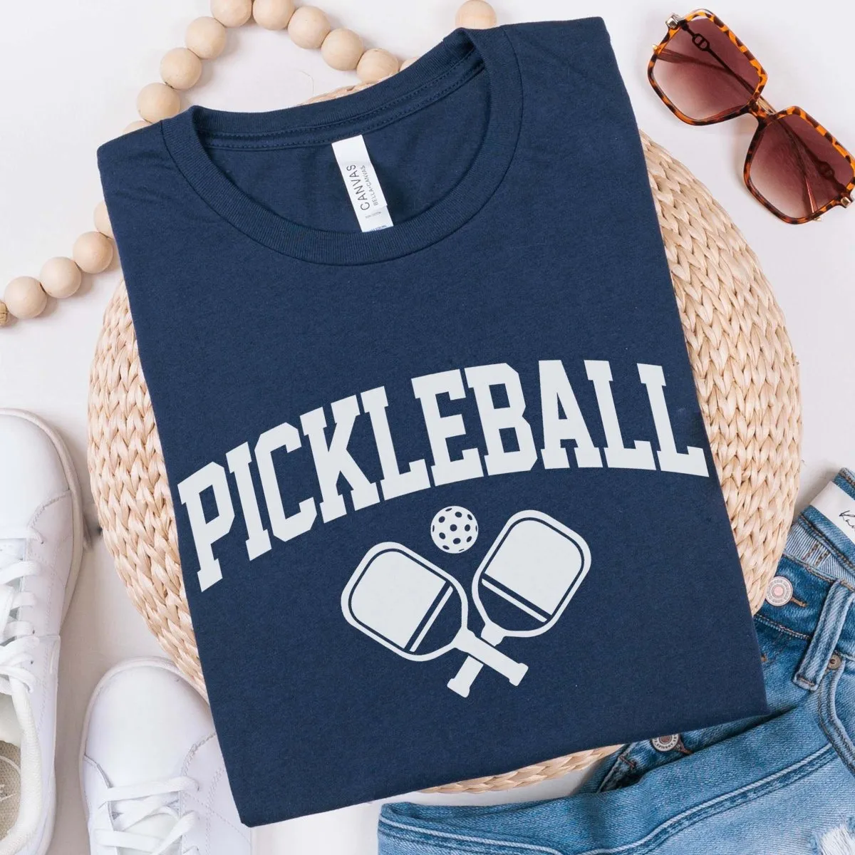 Pickleball Paddles Bella Graphic Tee