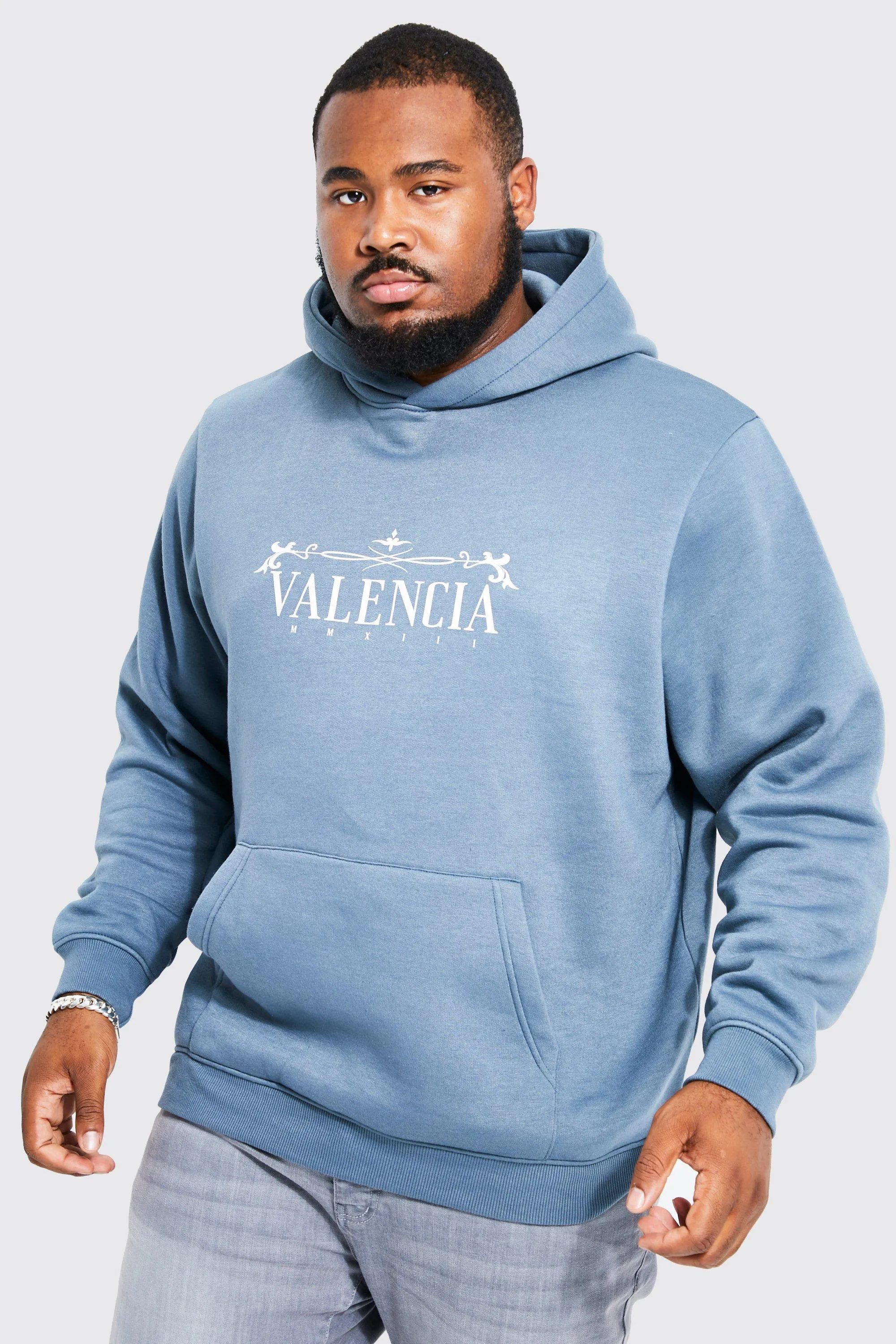 Plus Valencia City Print Hoodie