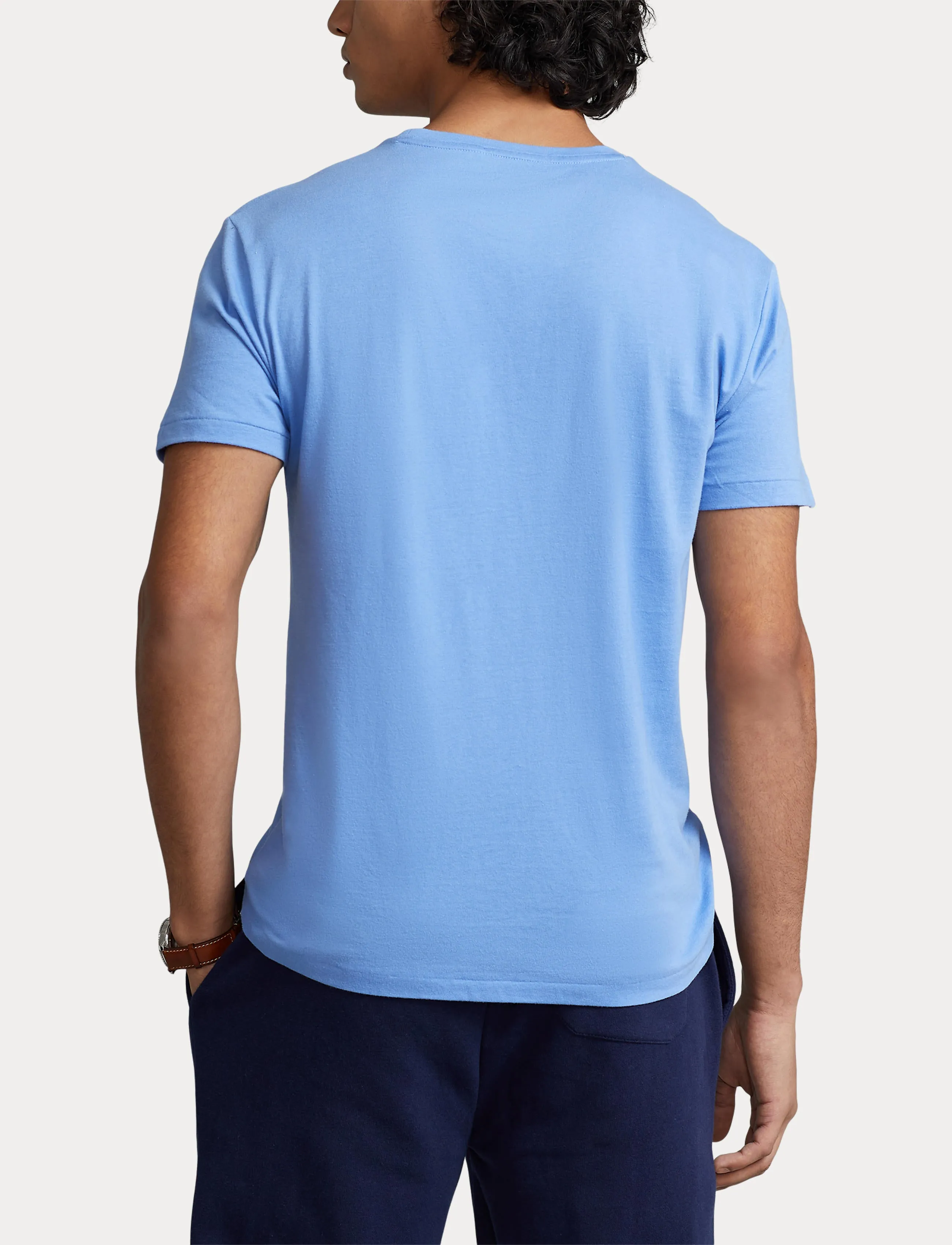 Polo Ralph Lauren Slim Fit Logo Tee Harbour Blue