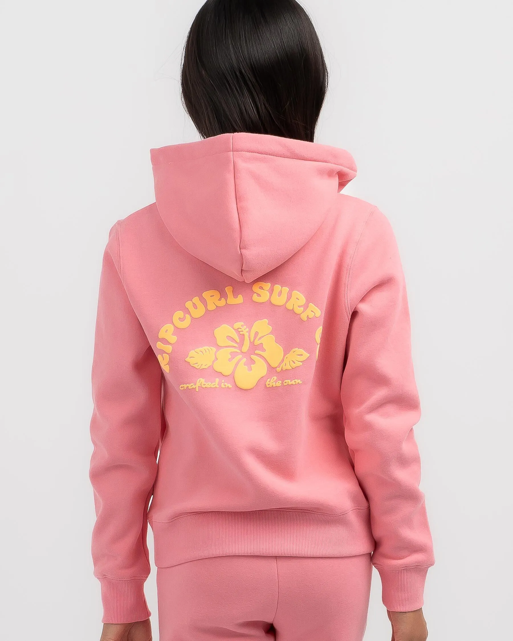 Rip Curl Girls' Hibiscus Heat Logo Hoodie