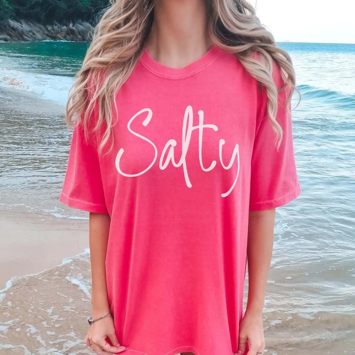 Salty Comfort Color Graphic Tee