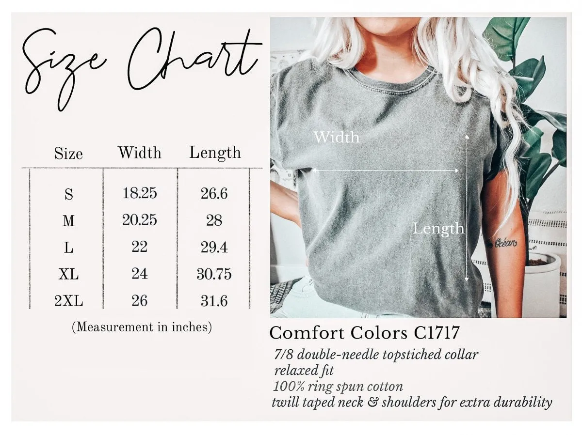 Salty Comfort Color Graphic Tee