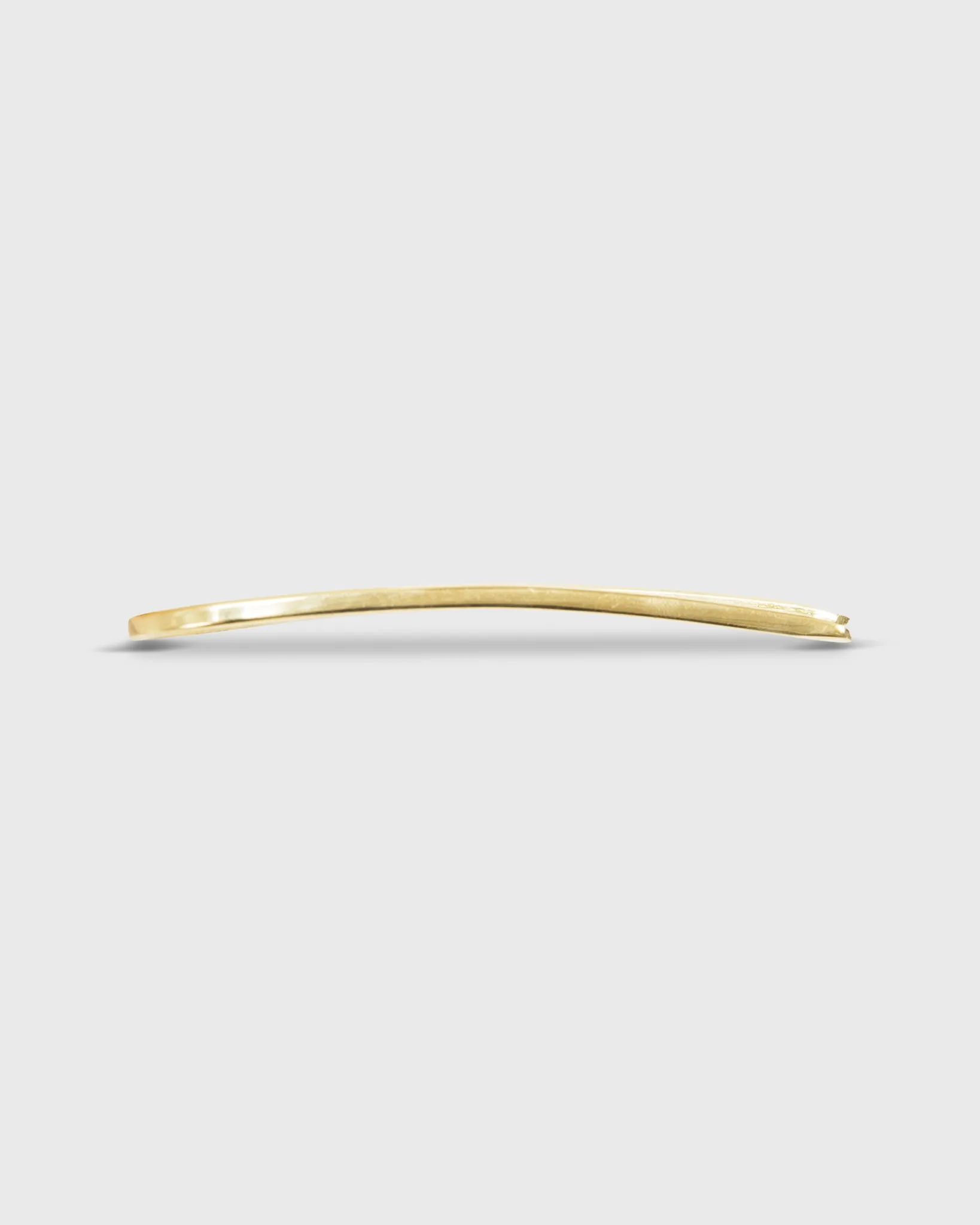 Slim Hair Hook in Brass