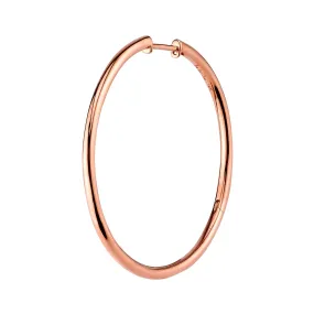 Slim Hoop #1 - 14k Rose Gold