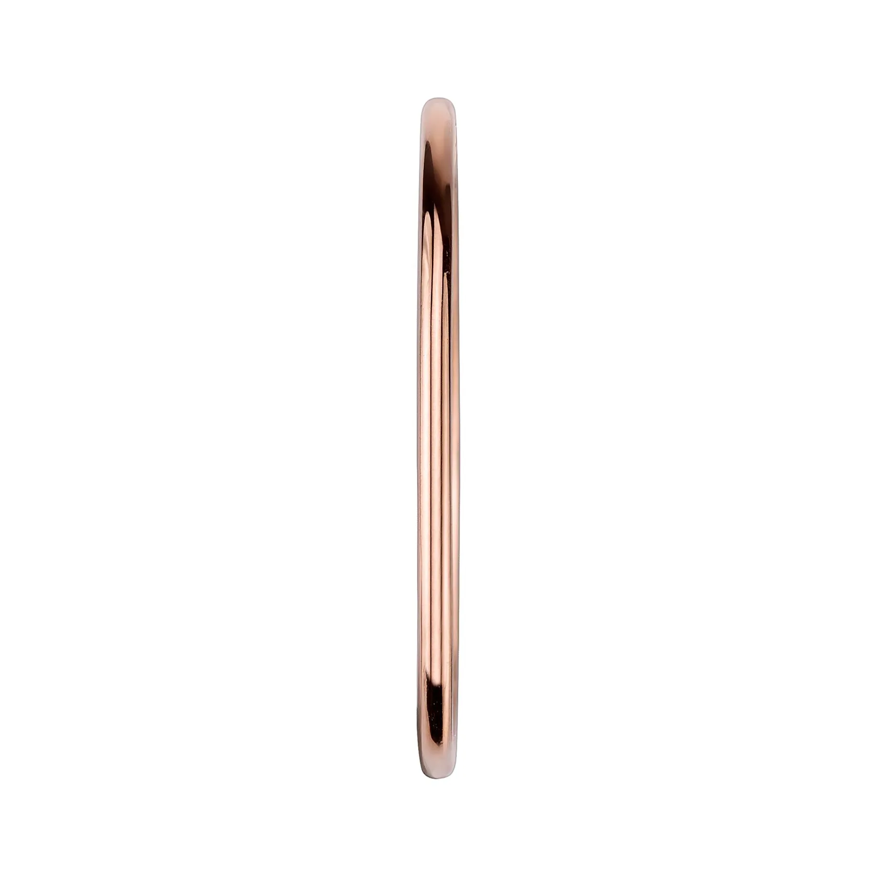 Slim Hoop #1 - 14k Rose Gold