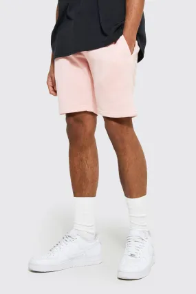 Slim Mid Length Jersey Short