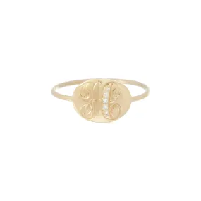 Slim Signet Ring