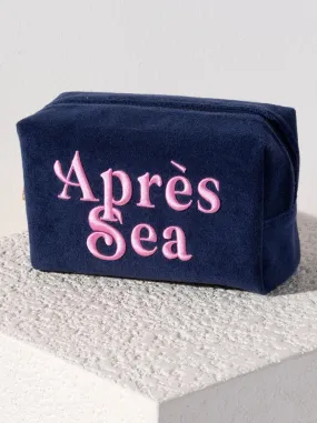 SOL APRES SEA ZIP POUCH NAVY