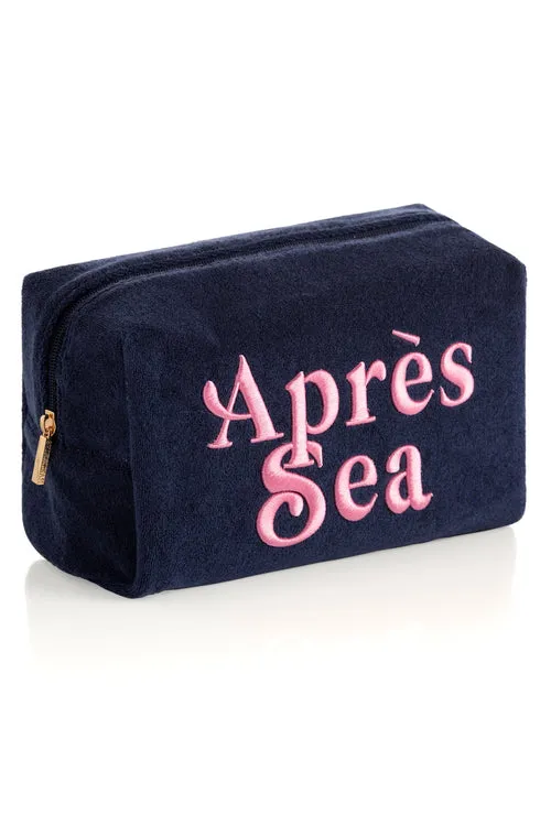 SOL APRES SEA ZIP POUCH NAVY