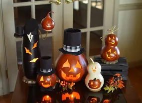 Spooky Crew Gourds - Available in Multiple Sizes and Styles