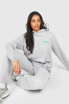 Tall Wardrobe Bubble Print Hoody & Straight Leg Tracksuit