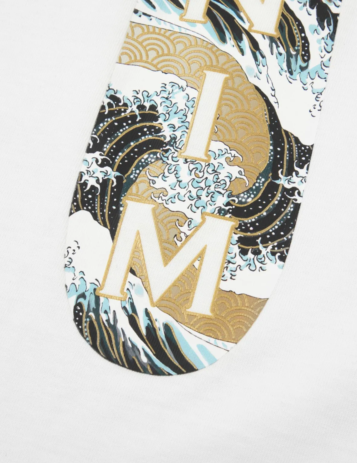 The Great Wave Daicock Print Relax Fit T-Shirt