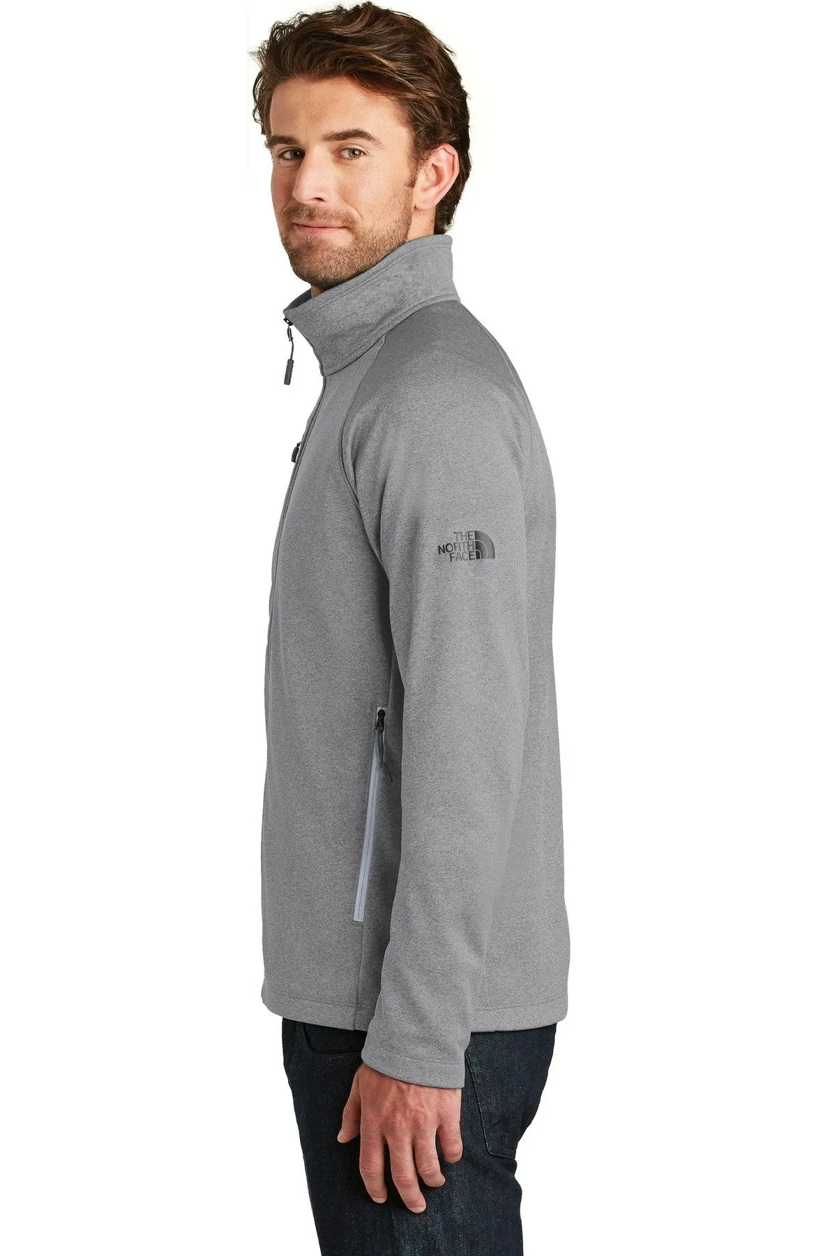 The North Face Canyon Flats Fleece Jacket NF0A3LH9 TNF Medium Grey Heather