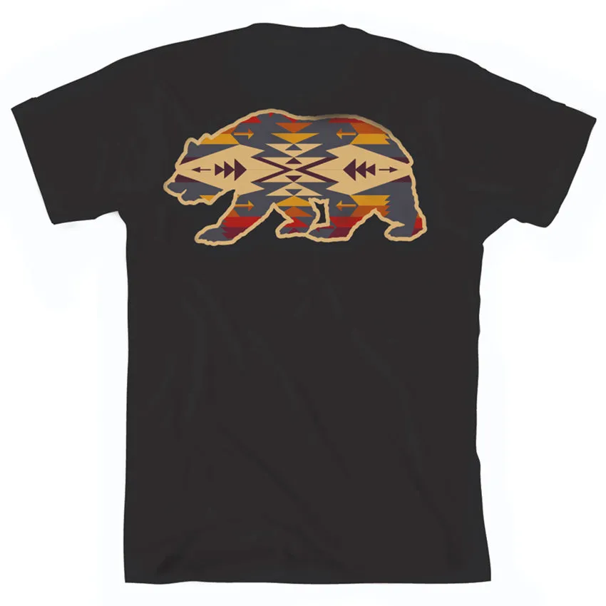 Tucson Bear Graphic Tee - Black/Multi