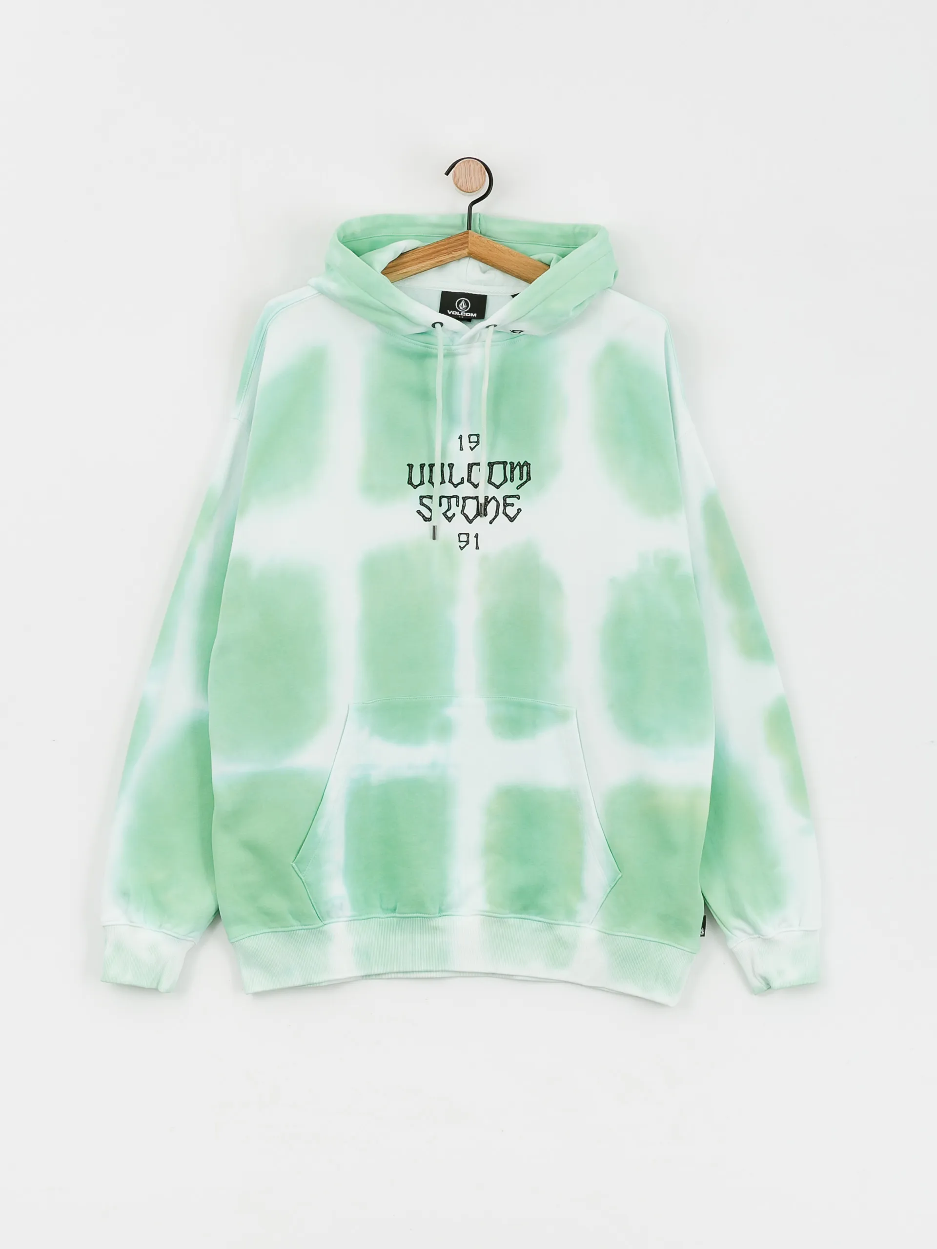 Volcom Trippin Dye HD Hoodie (bottle green)