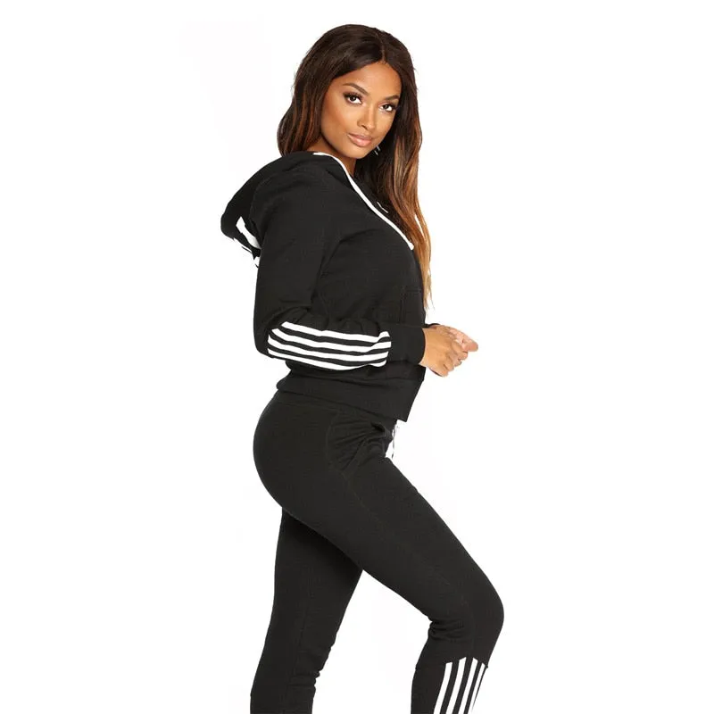 Women's Hooded Training Tracksuit