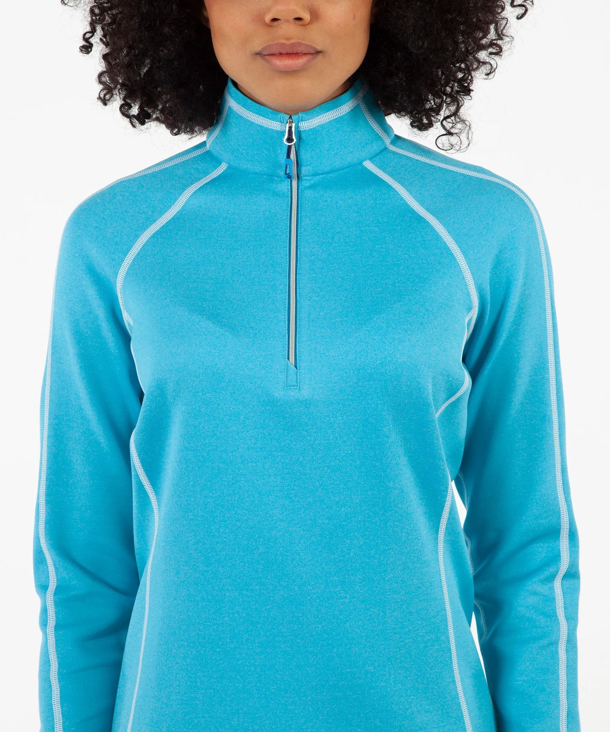 Women's Maddy Lightweight Stretch Thermal Half-Zip Pullover