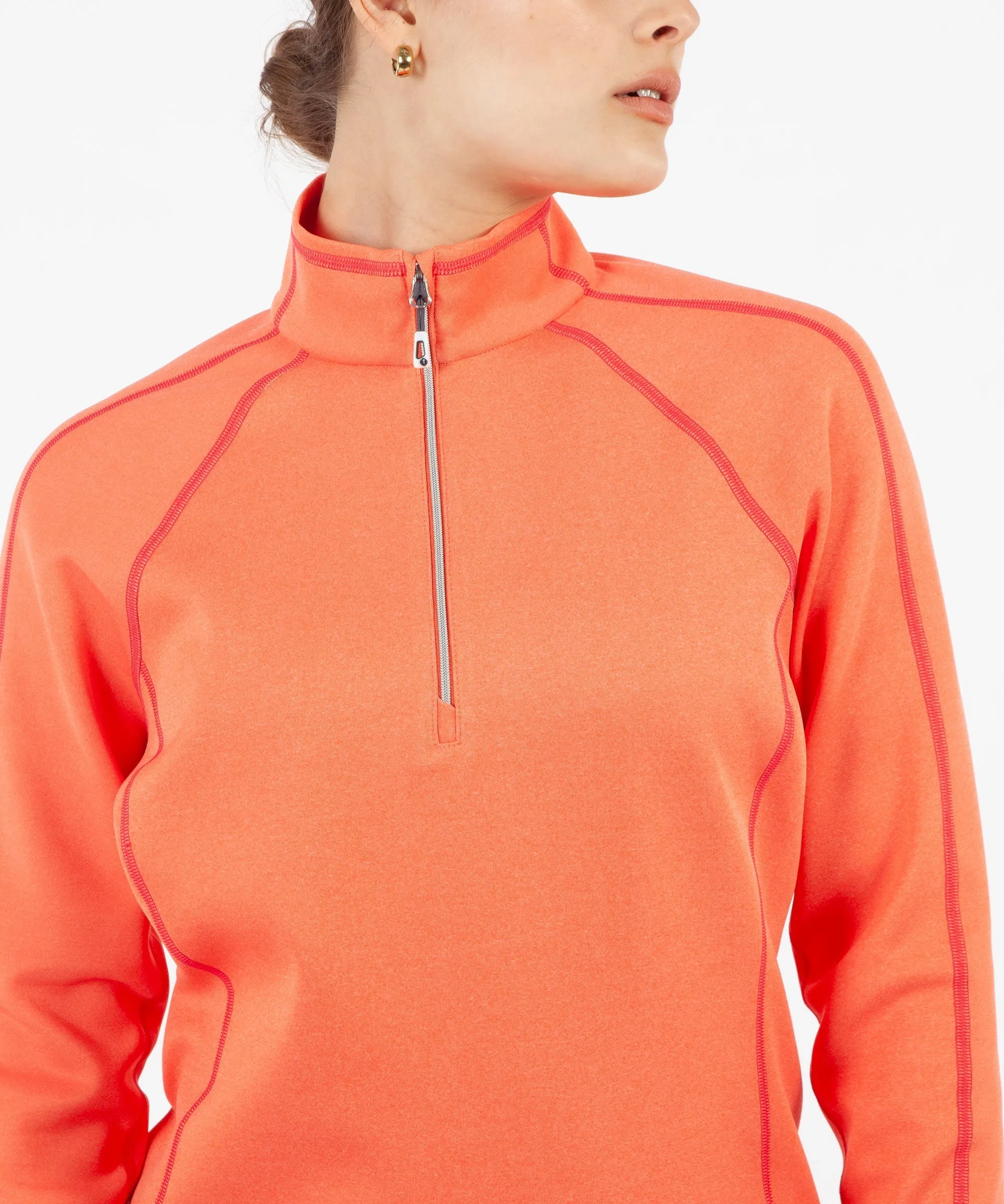 Women's Maddy Lightweight Stretch Thermal Half-Zip Pullover