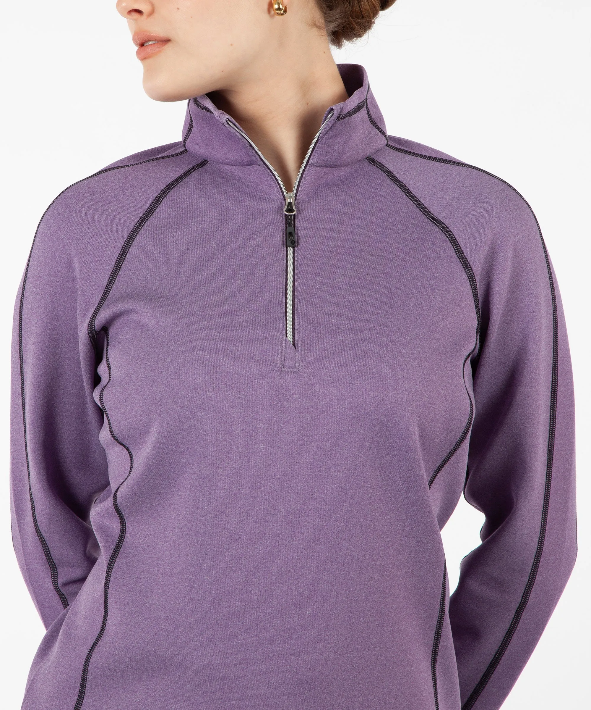 Women's Maddy Lightweight Stretch Thermal Half-Zip Pullover