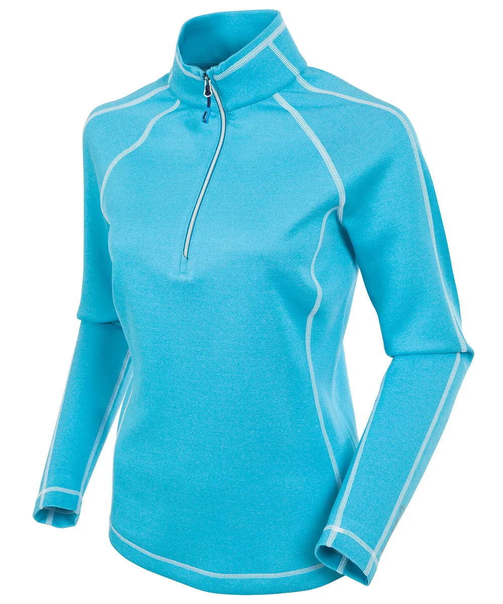 Women's Maddy Lightweight Stretch Thermal Half-Zip Pullover