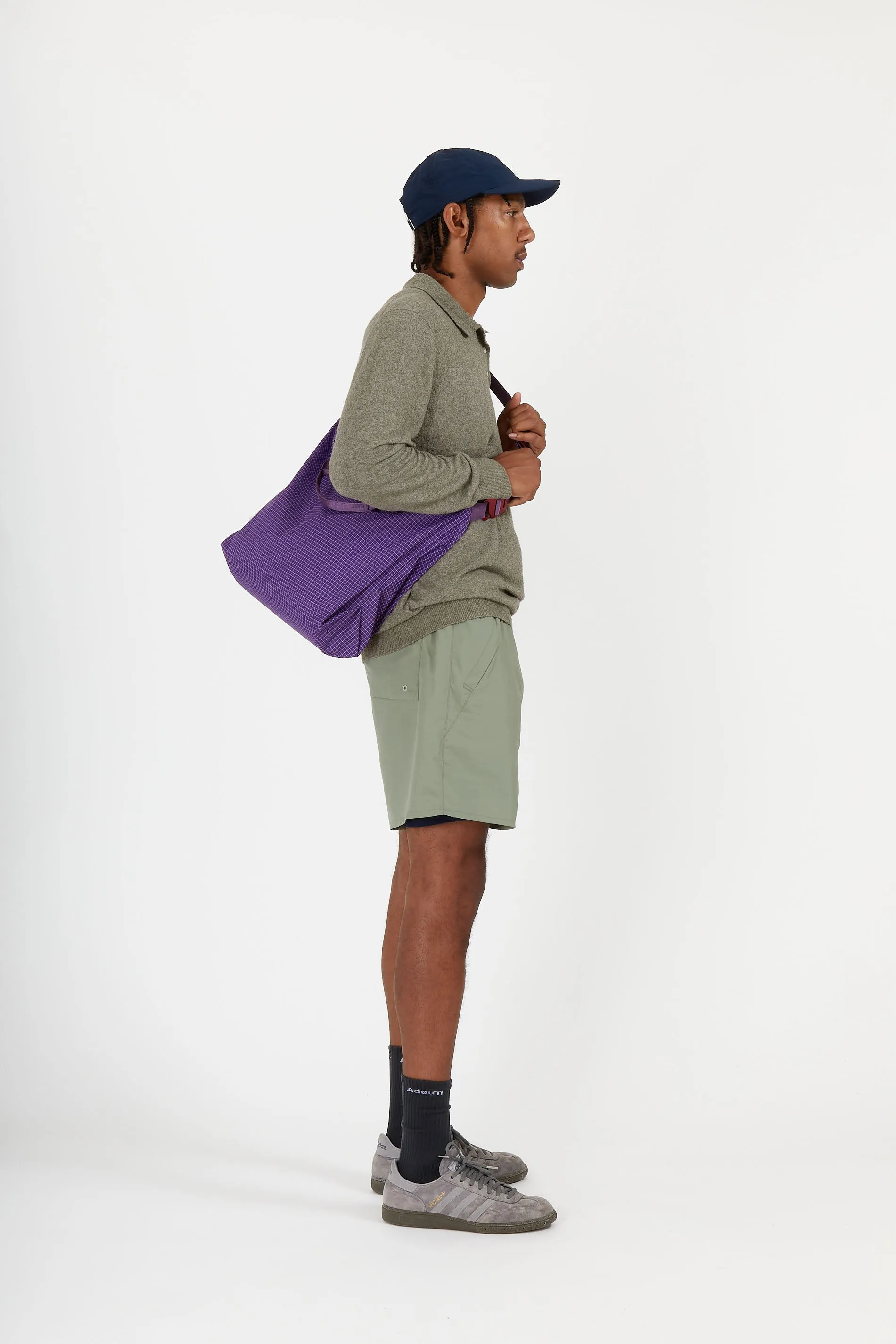 Zip Tote - Purple